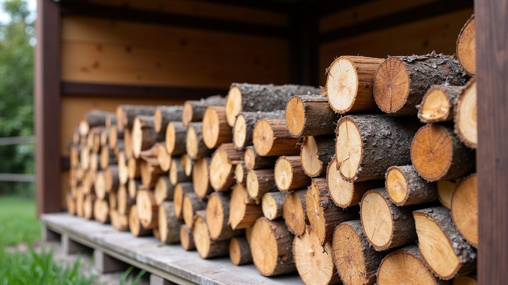 Setting Up Your Firewood Storage System