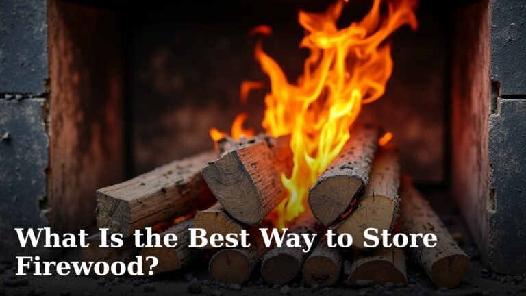 What Is the Best Way to Store Firewood?