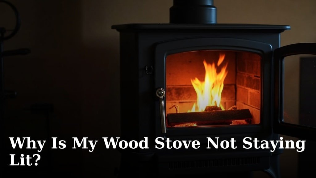 Why Is My Wood Stove Not Staying Lit?
