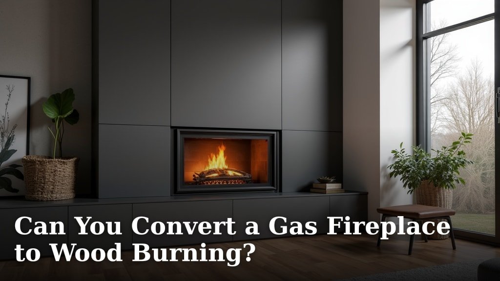 Can You Convert a Gas Fireplace to Wood Burning?