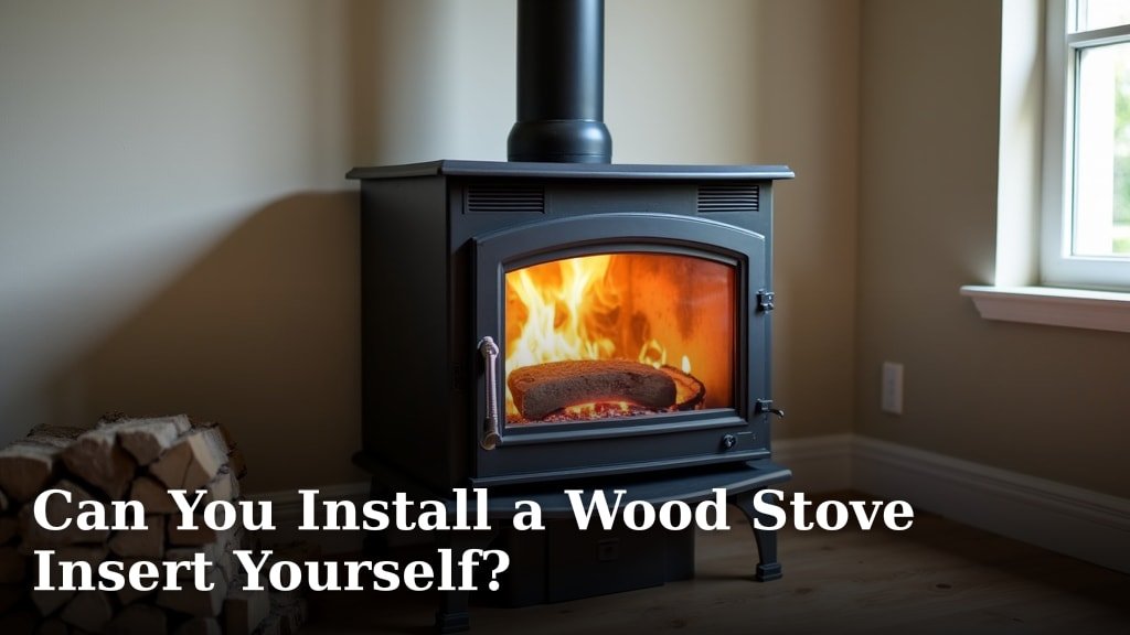 Can You Install a Wood Stove Insert Yourself?