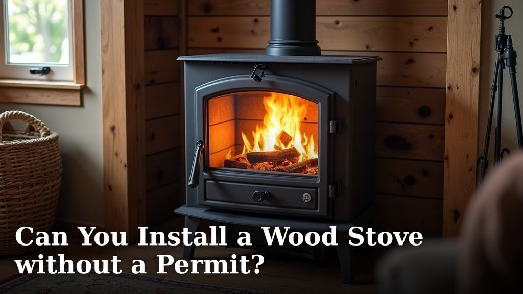 Can You Install a Wood Stove without a Permit?