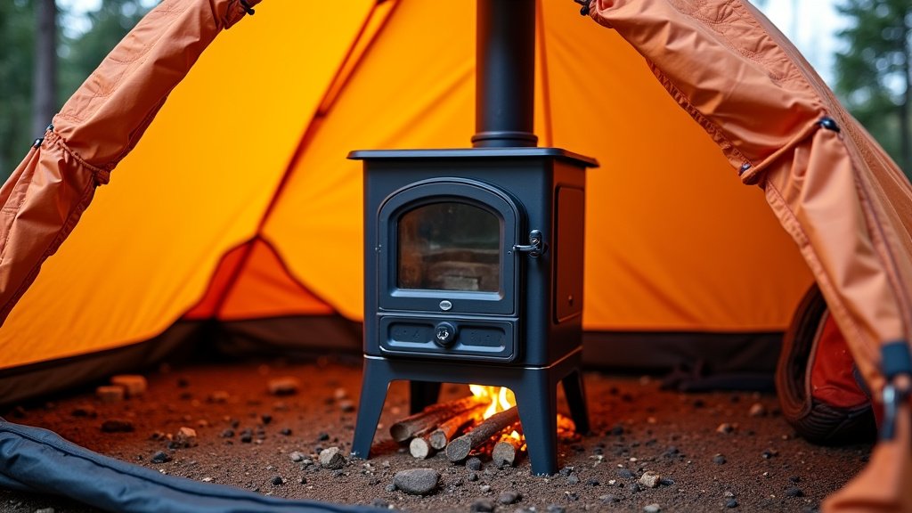 Can You Safely Put a Wood Stove in a Standard Tent?