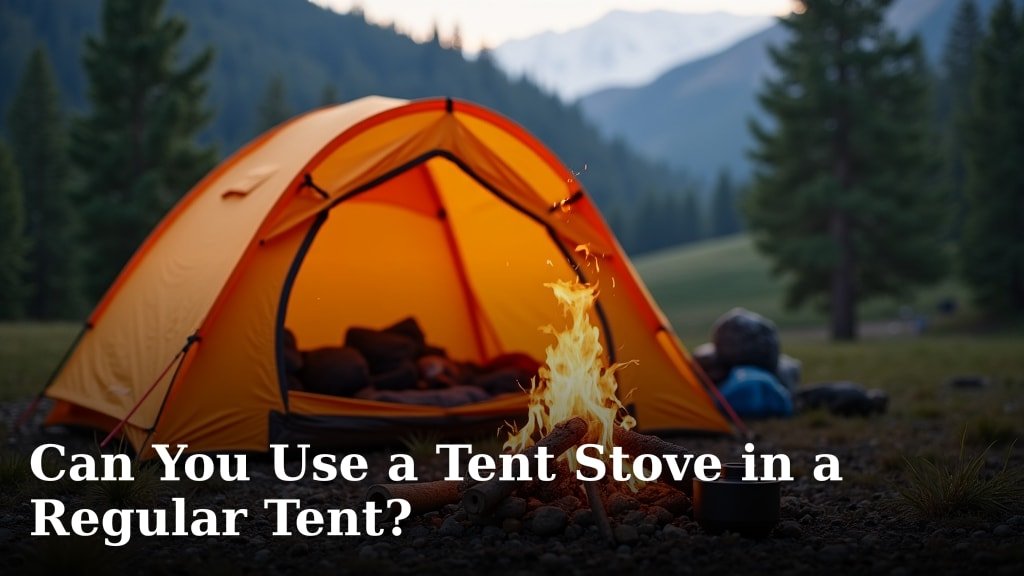 Can You Use a Tent Stove in a Regular Tent?
