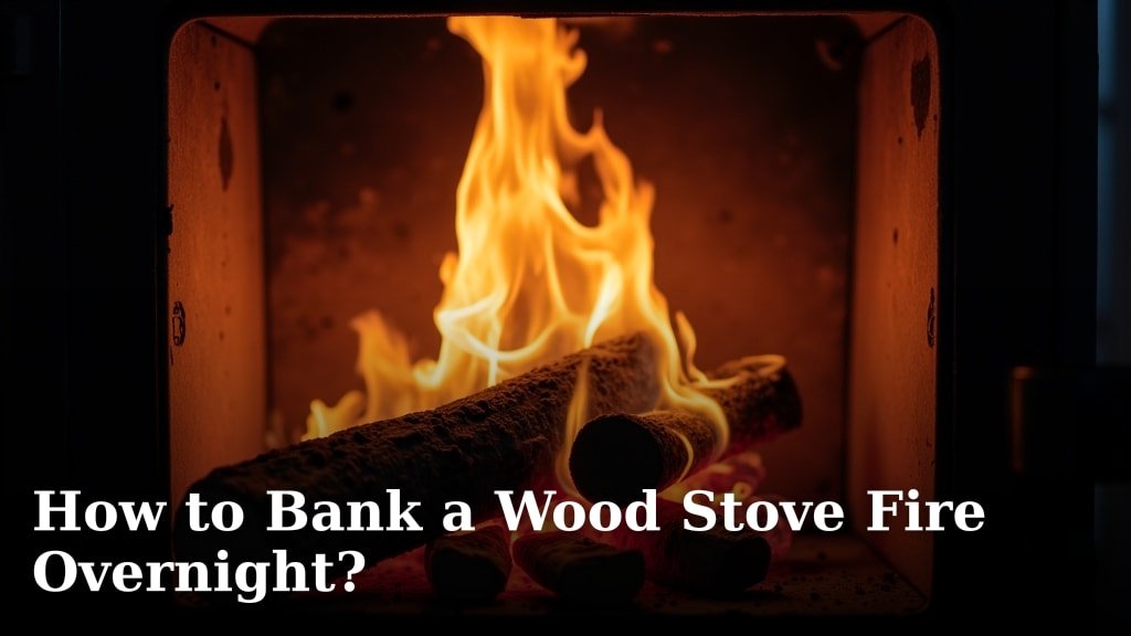 How to Bank a Wood Stove Fire Overnight?