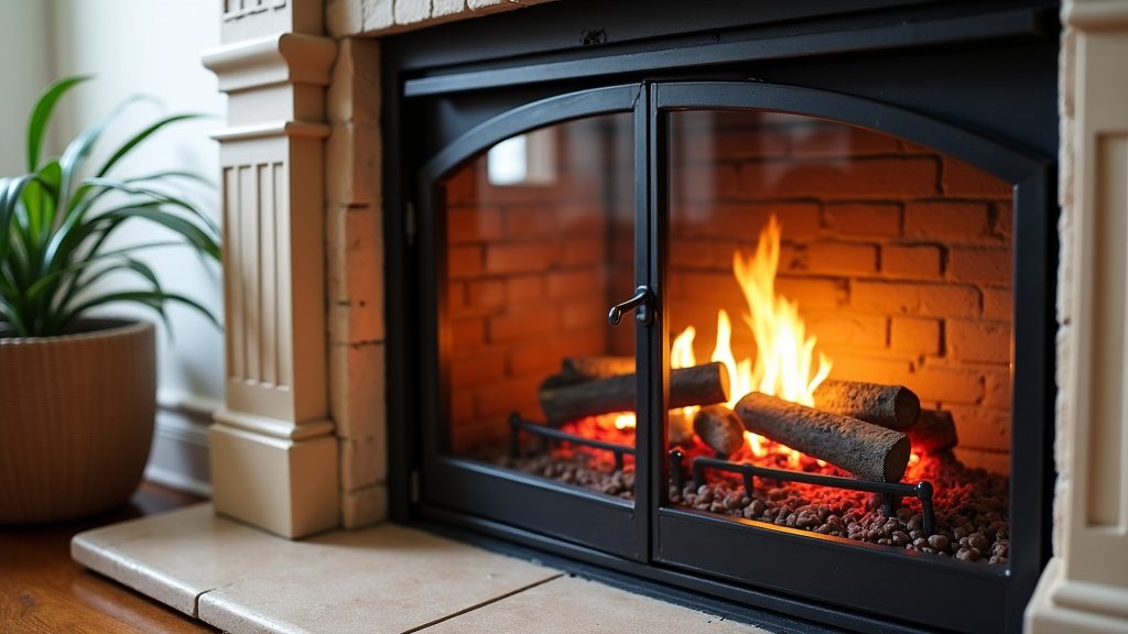 Making Your Fireplace Glass Door Shine Again