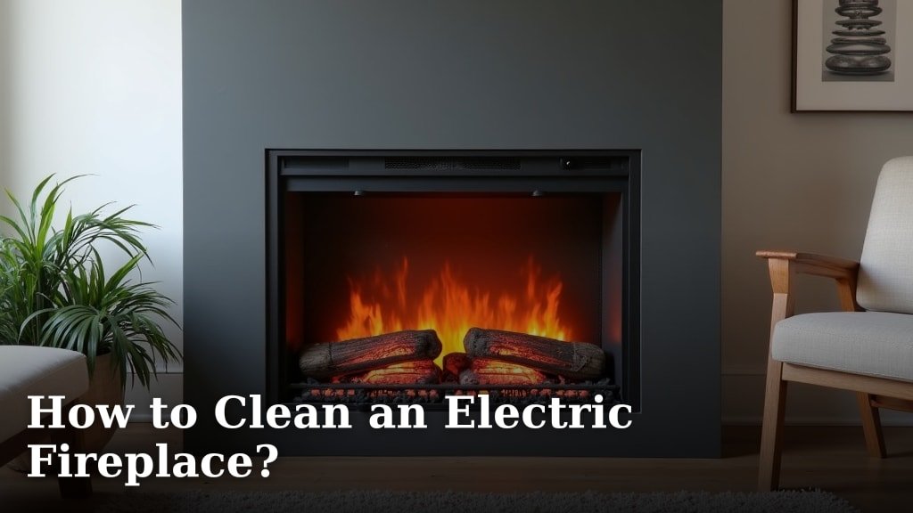 How to Clean an Electric Fireplace?