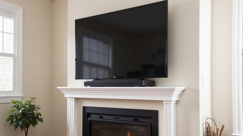 Mounting Your TV Above an Electric Fireplace: A Safe Guide