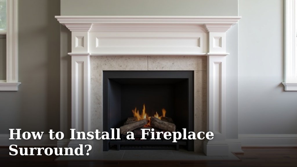 How to Install a Fireplace Surround?