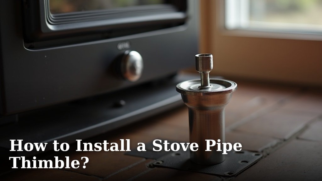 How to Install a Stove Pipe Thimble?