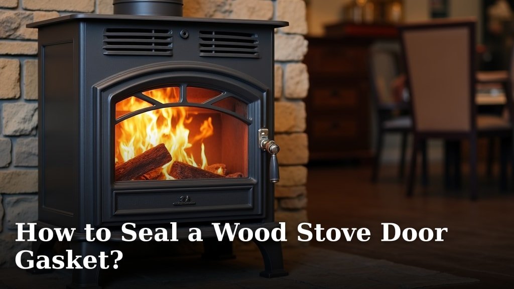 How to Seal a Wood Stove Door Gasket?