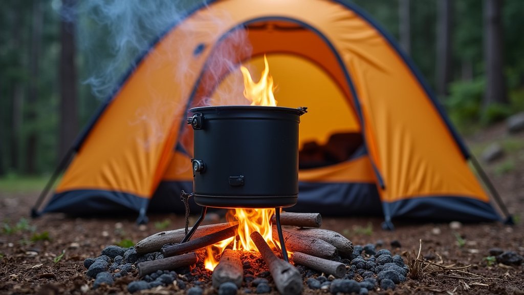 Setting Up Your Tent Stove for Warmth and Safety