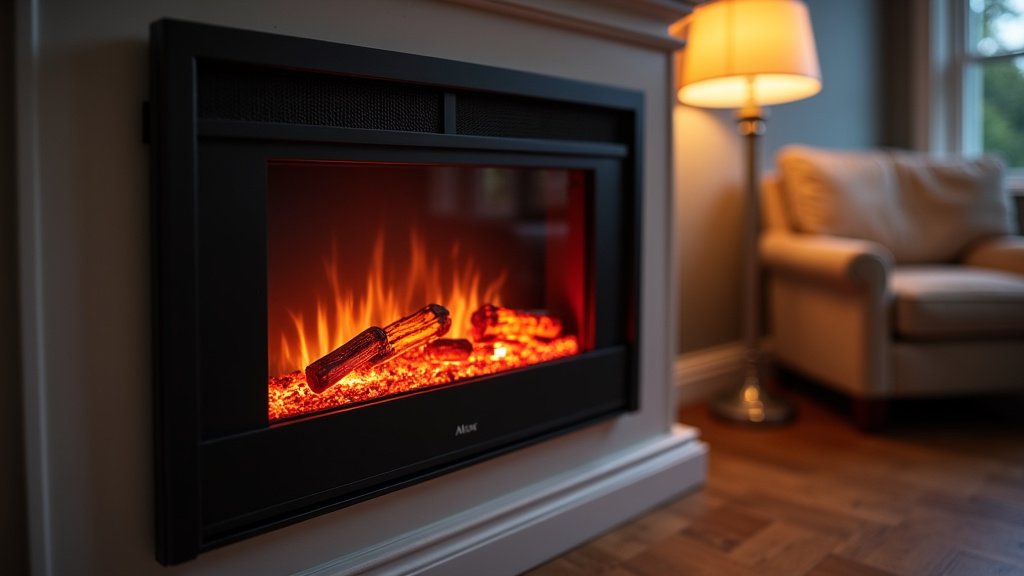 Sleeping Soundly with Your Electric Fireplace On
