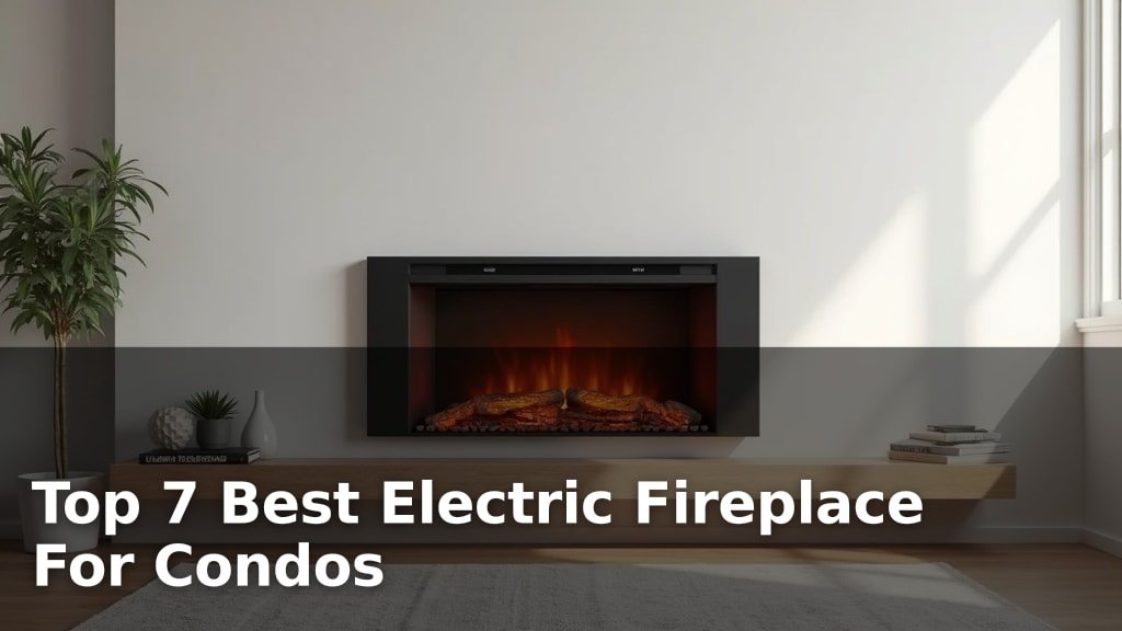 Best Electric Fireplace For Condos