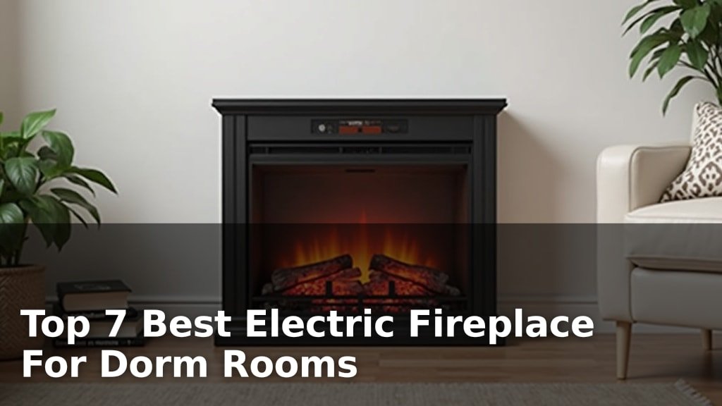 Best Electric Fireplace For Dorm Rooms
