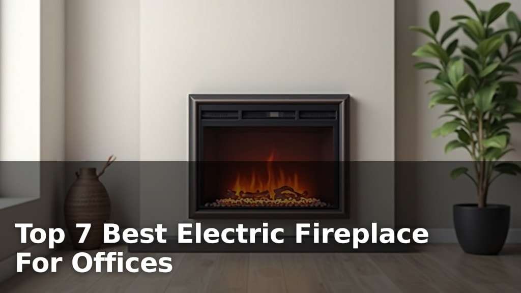 Best Electric Fireplace For Offices