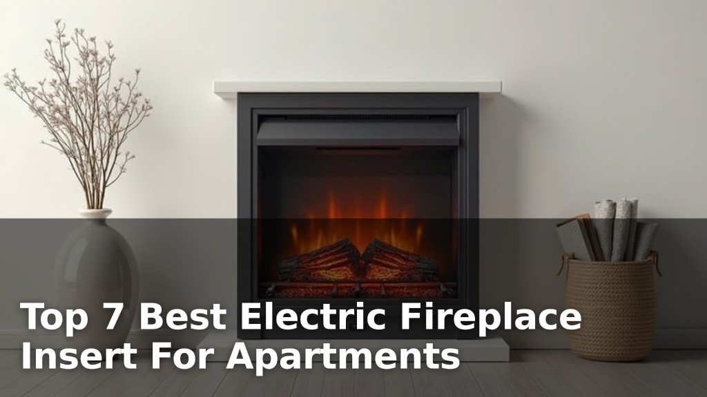 Best Electric Fireplace Insert For Apartments