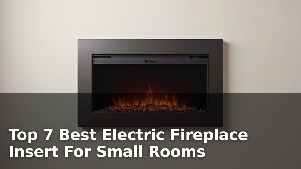 Best Electric Fireplace Insert For Small Rooms