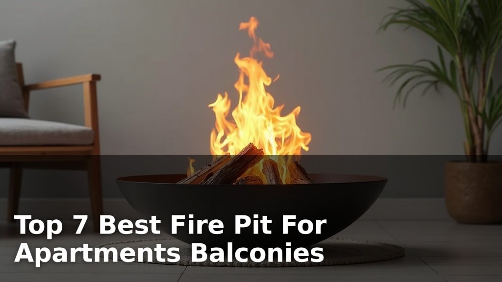Best Fire Pit For Apartments Balconies