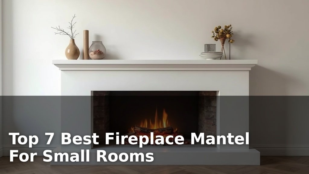 Best Fireplace Mantel For Small Rooms