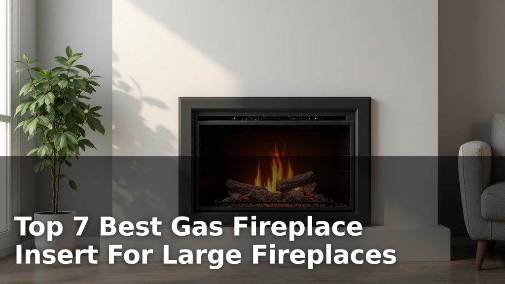 Best Gas Fireplace Insert For Large Fireplaces