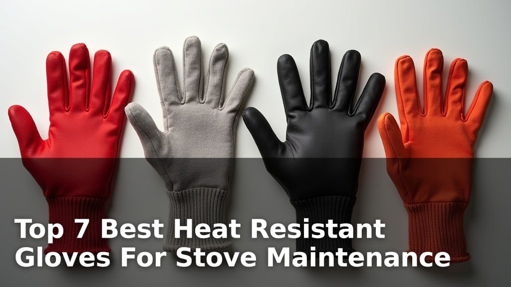 Best Heat Resistant Gloves For Stove Maintenance