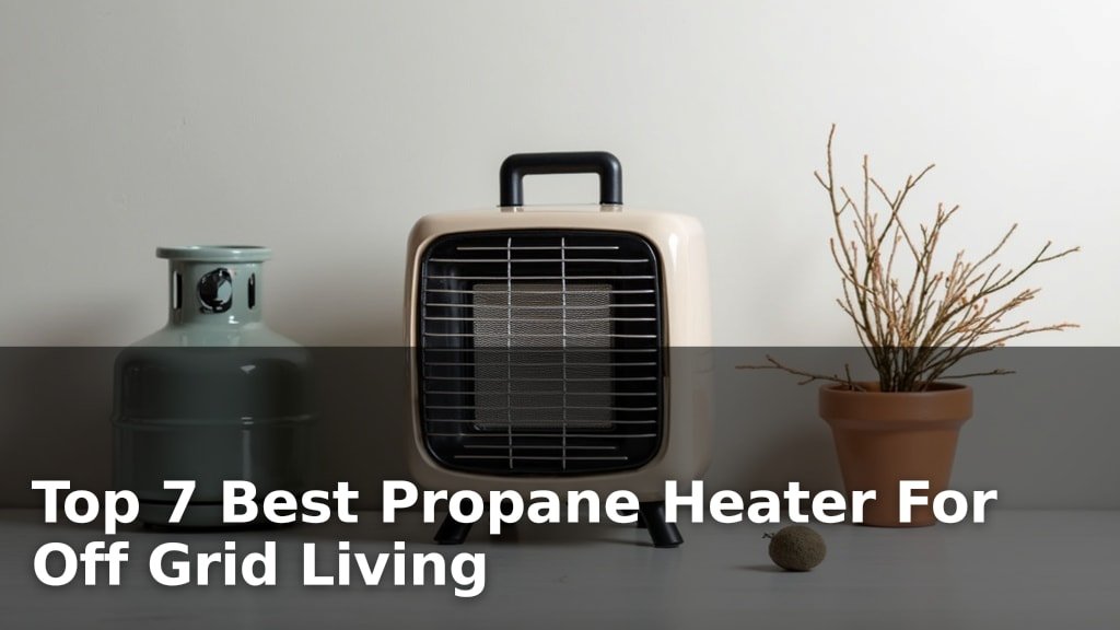 Best Propane Heater For Off Grid Living