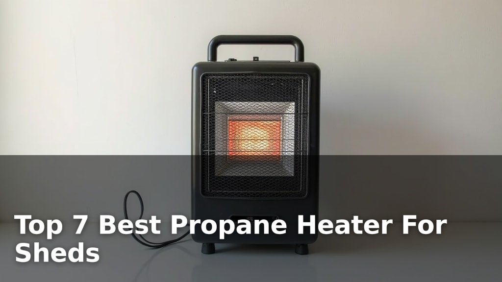 Best Propane Heater For Sheds