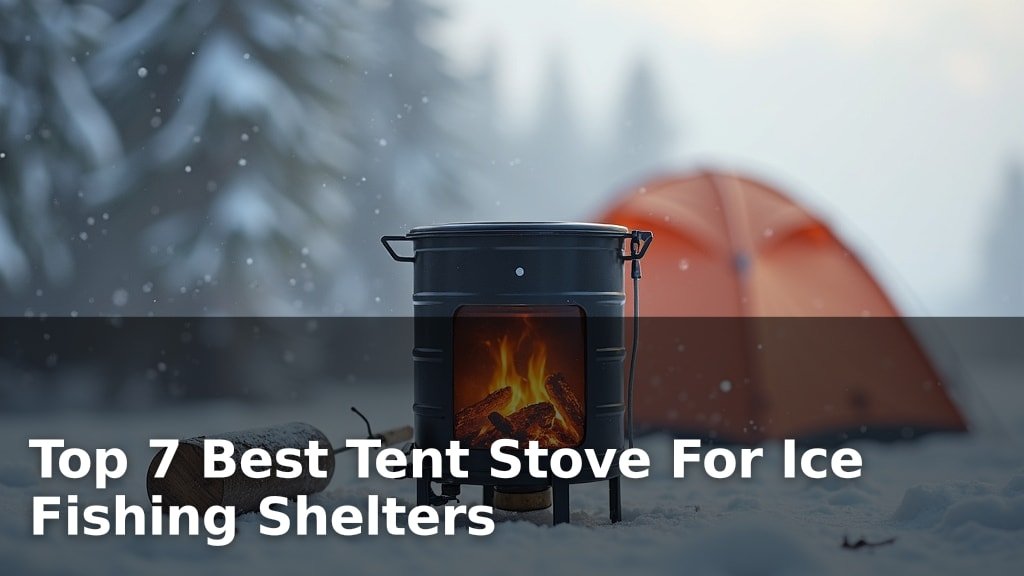 Best Tent Stove For Ice Fishing Shelters