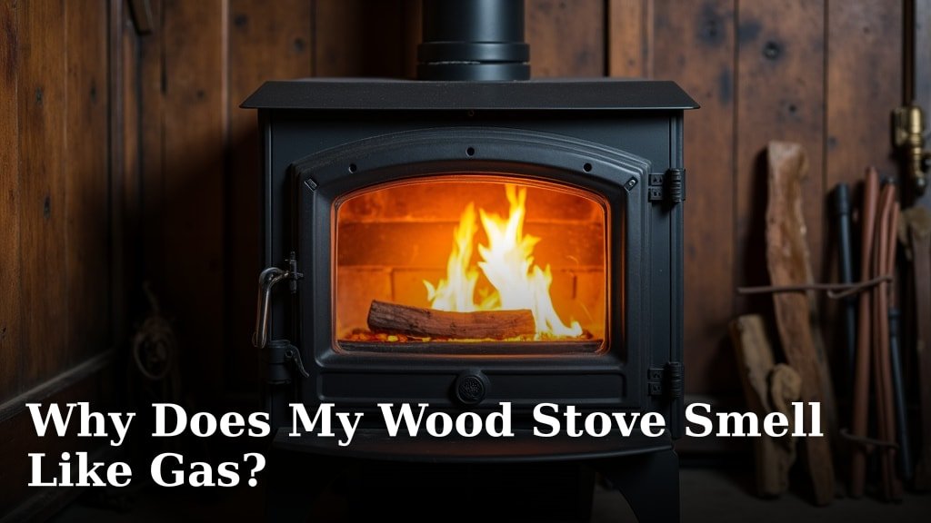 Why Does My Wood Stove Smell Like Gas?